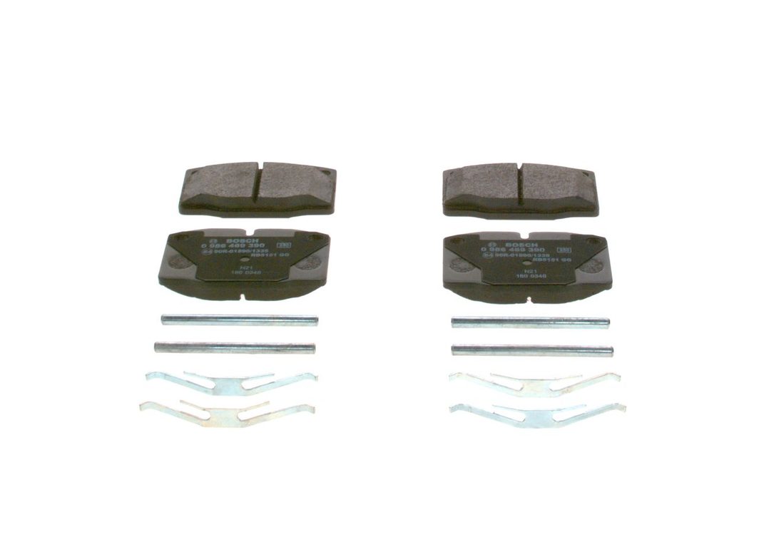 Гальмівні колодки дискові BOSCH 0986469390 - zapix