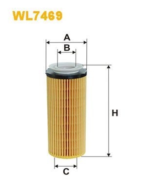 Оливний фільтр WIX FILTERS WL7469