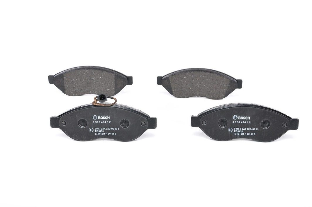 Гальмівні колодки дискові BOSCH 0986494111 - zapix