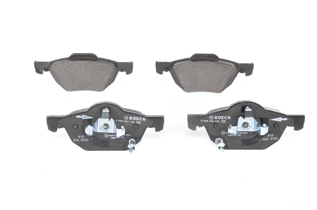 Гальмівні колодки дискові BOSCH 0986494135 - zapix