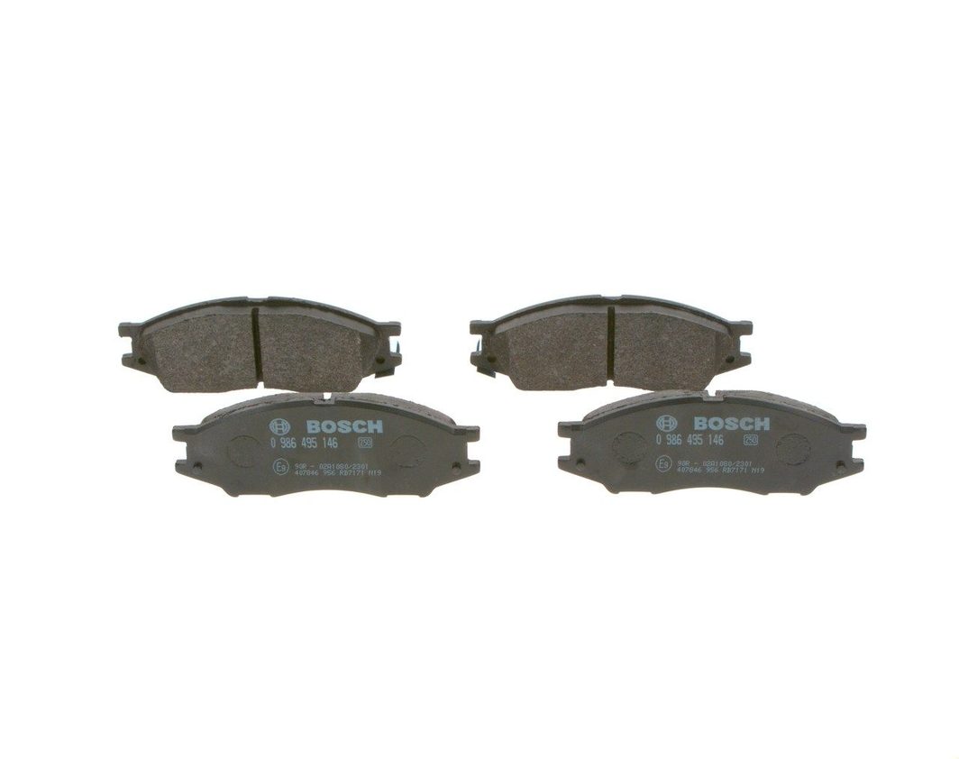 Гальмівні колодки дискові BOSCH 0986495146 - zapix