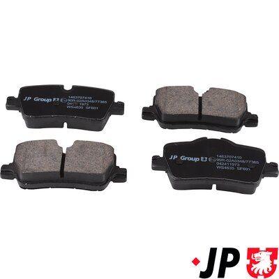 Гальмівні колодки дискові JP GROUP 1463707410 - zapix