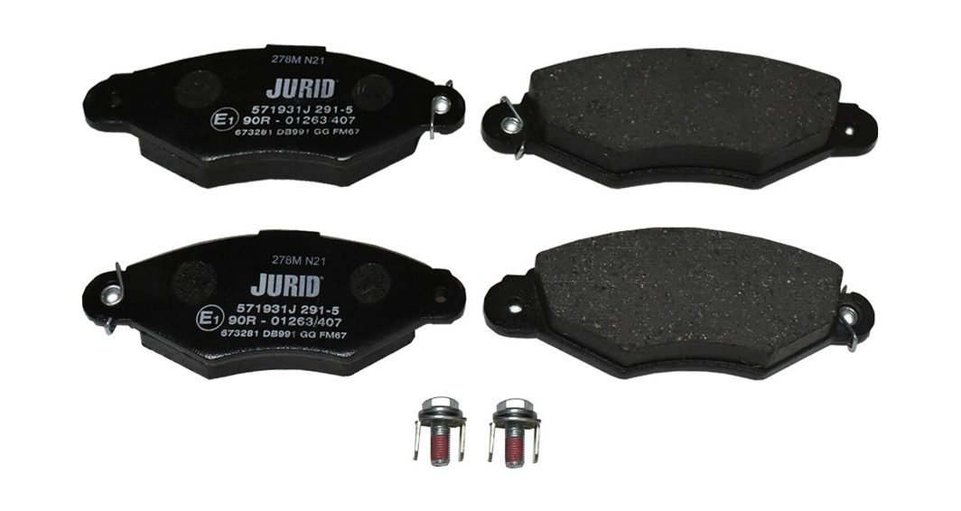 Гальмівні колодки дискові JURID 571931J - zapix