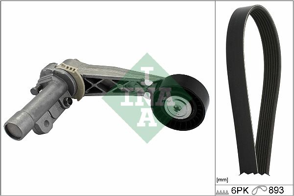 Комплект поліклинових ременів SCHAEFFLER INA 529050310 - zapix