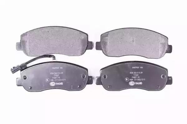 Гальмівні колодки дискові HELLA PAGID 8DB355015291 - zapix