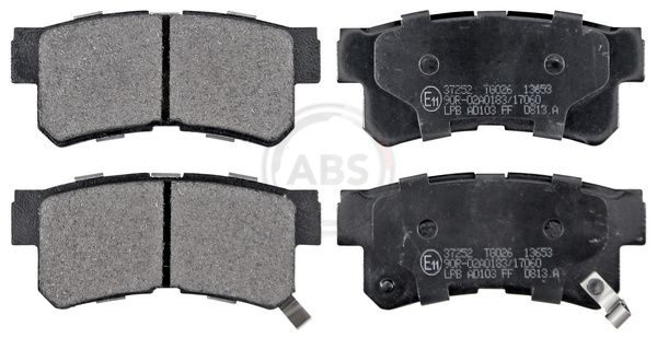 Гальмівні колодки дискові A.B.S. 37252
