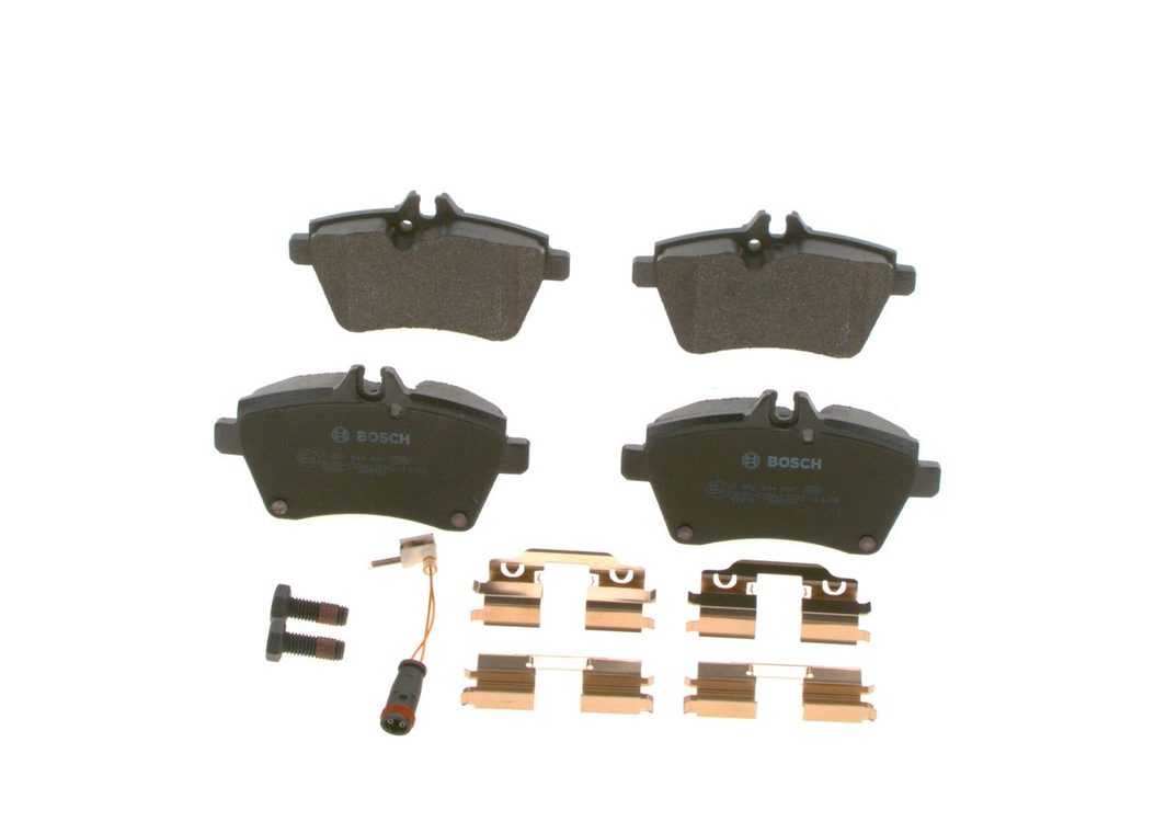 Гальмівні колодки дискові BOSCH 0986494087 - zapix
