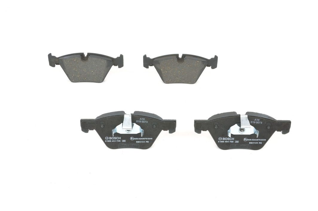 Гальмівні колодки дискові BOSCH 0986494705 - zapix