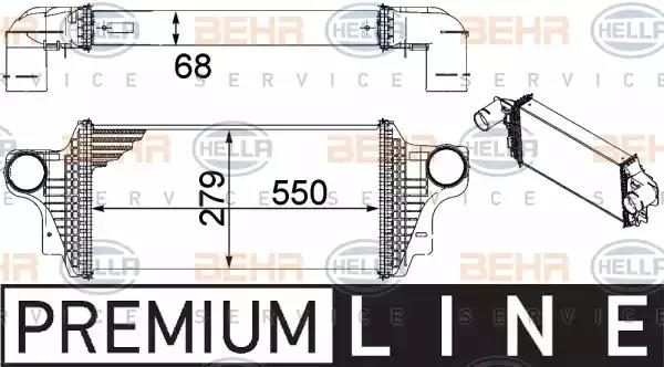 Інтеркулер HELLA 8ML376754621 - zapix