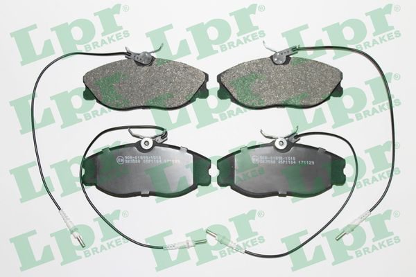 Гальмівні колодки дискові LPR 05P1104 - zapix
