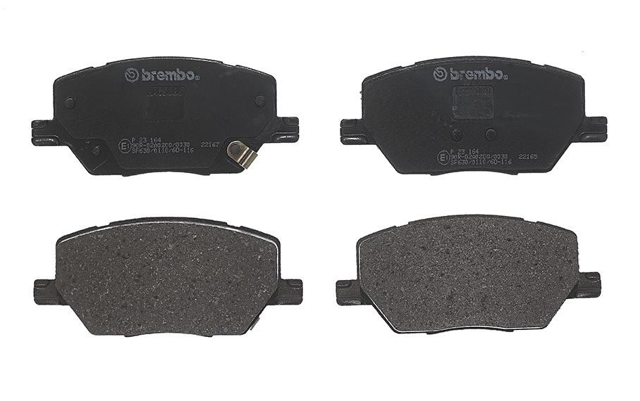 Гальмівні колодки дискові BREMBO P23164 - zapix