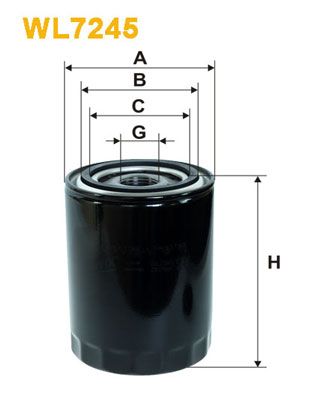 Оливний фільтр WIX FILTERS WL7245 - zapix