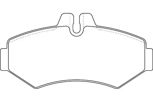 Гальмівні колодки дискові WAGNER WBP23021A - zapix