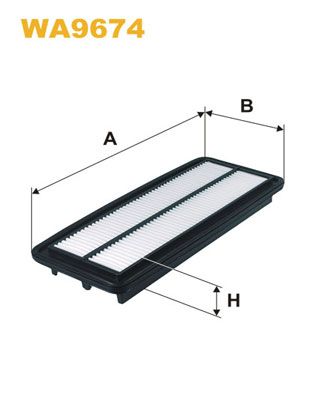Повітряний фільтр WIX FILTERS WA9674 - zapix