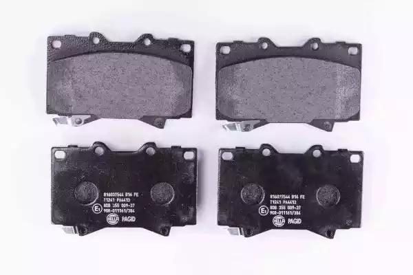 Гальмівні колодки дискові HELLA PAGID 8DB355009371 - zapix