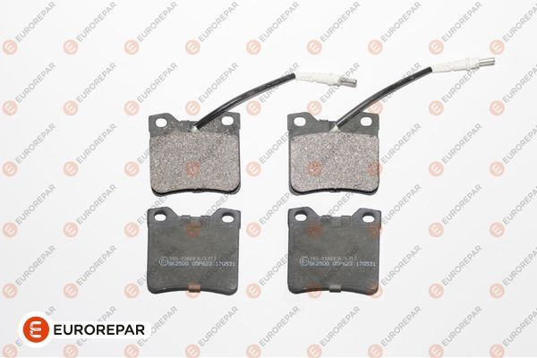 Гальмівні колодки дискові EUROREPAR 1617253380 - zapix