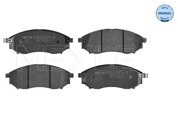 Гальмівні колодки дискові MEYLE 0252369816W - zapix