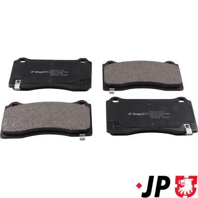 Гальмівні колодки дискові JP GROUP 6563610110 - zapix