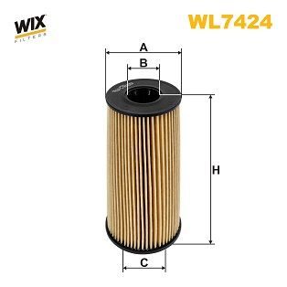 Оливний фільтр WIX FILTERS WL7424