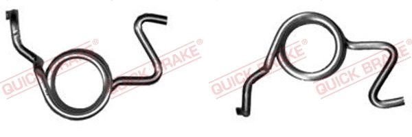 Пружина гальмівного супорта QUICK BRAKE 1130528 - zapix