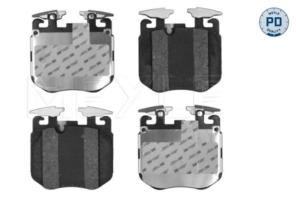 Гальмівні колодки дискові MEYLE 0252239220PD - zapix