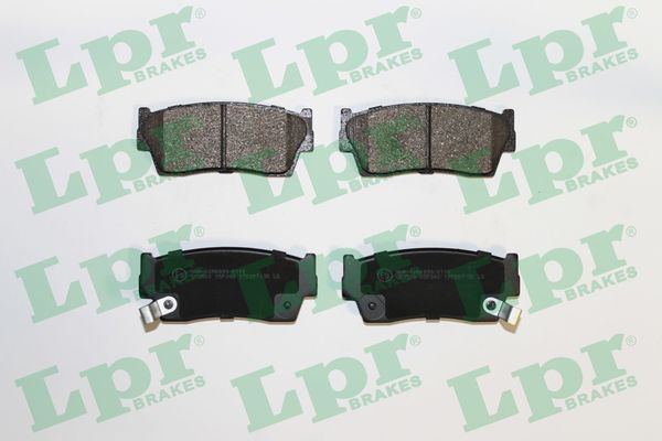 Гальмівні колодки дискові LPR 05P342 - zapix