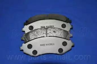 Гальмівні колодки дискові PARTS-MALL PKC003 - zapix