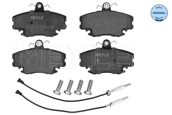 Гальмівні колодки дискові MEYLE 0252146318W - zapix