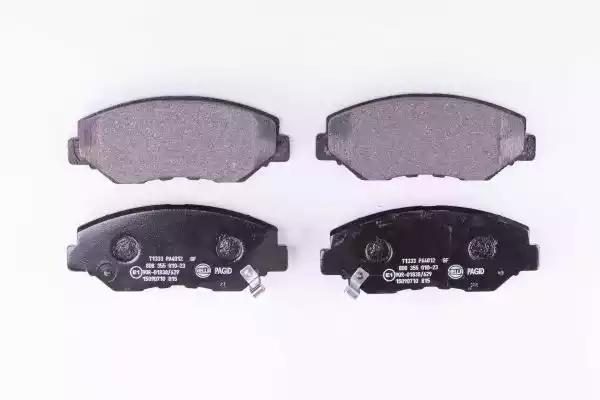 Гальмівні колодки дискові HELLA PAGID 8DB355010231 - zapix