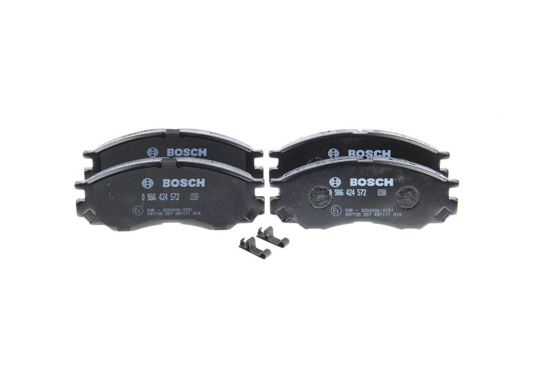 Гальмівні колодки дискові BOSCH 0986424572 - zapix