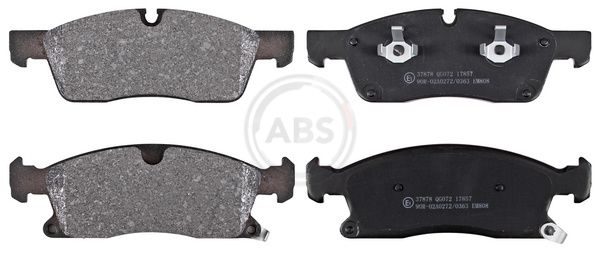 Гальмівні колодки дискові A.B.S. 37878