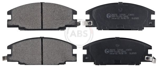 Гальмівні колодки дискові A.B.S. 36632 - zapix