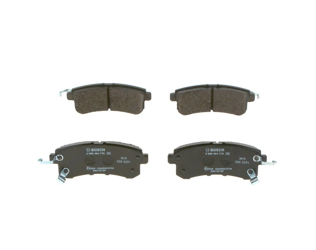 Гальмівні колодки дискові BOSCH 0986494778 - zapix