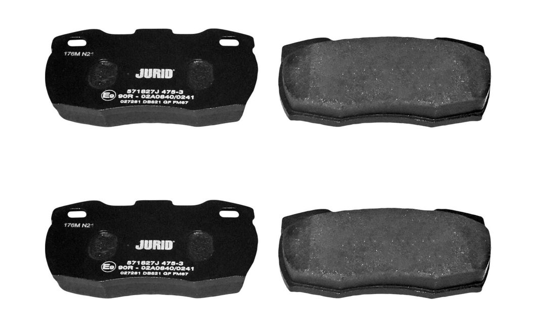 Гальмівні колодки дискові JURID 571827J - zapix