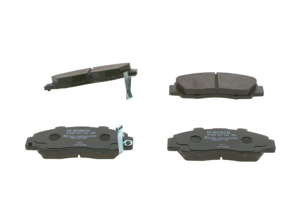 Гальмівні колодки дискові BOSCH 0986461142 - zapix