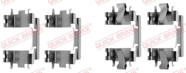 Приладдя / деталі гальмівних колодок QUICK BRAKE 1091257 - zapix