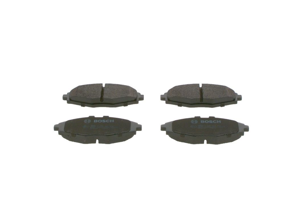 Гальмівні колодки дискові BOSCH 0986424512 - zapix