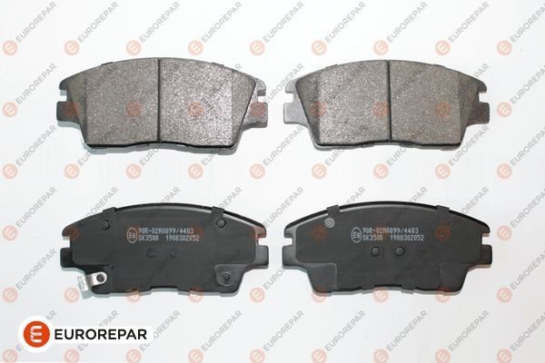 Гальмівні колодки дискові EUROREPAR 1681161980 - zapix