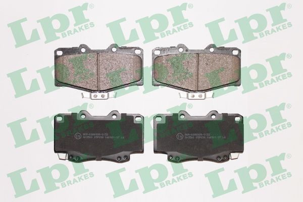 Гальмівні колодки дискові LPR 05P058 - zapix