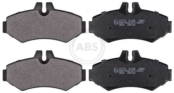 Гальмівні колодки дискові A.B.S. 37124 - zapix