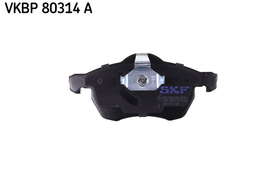 Гальмівні колодки дискові SKF VKBP80314A - zapix