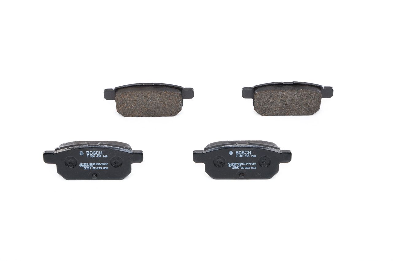 Гальмівні колодки дискові BOSCH 0986494748 - zapix
