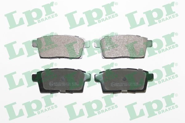 Гальмівні колодки дискові LPR 05P1572