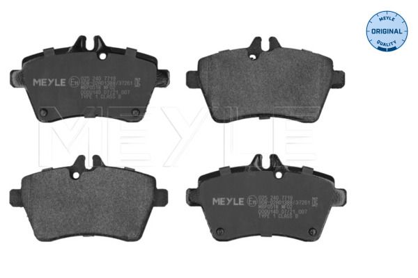 Гальмівні колодки дискові MEYLE 0252407719 - zapix