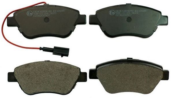 Гальмівні колодки дискові DENCKERMANN B110185 - zapix