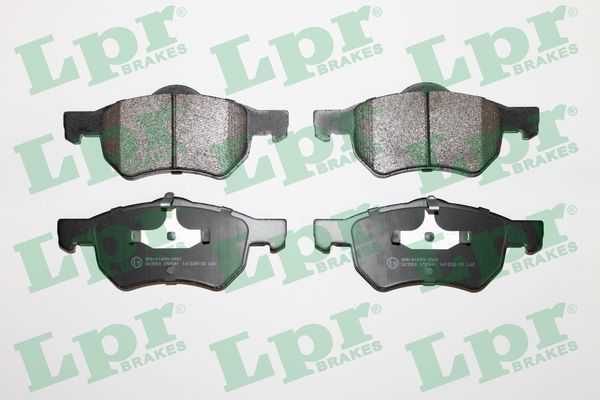 Гальмівні колодки дискові LPR 05P841 - zapix