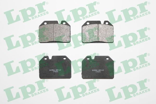 Гальмівні колодки дискові LPR 05P123 - zapix