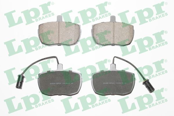 Гальмівні колодки дискові LPR 05P433 - zapix