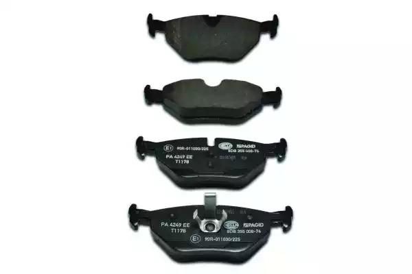 Гальмівні колодки дискові HELLA PAGID 8DB355008761 - zapix