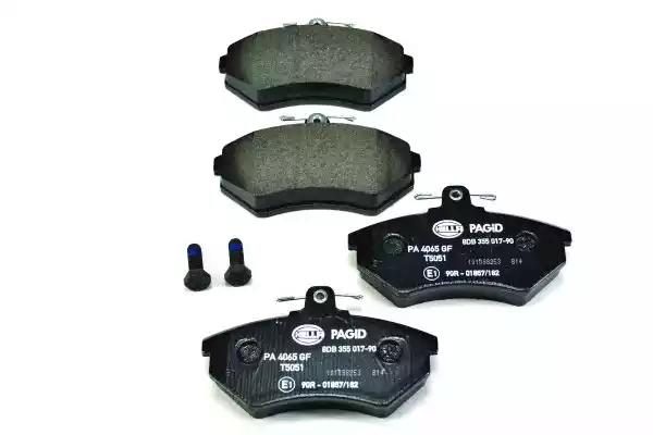 Гальмівні колодки дискові HELLA PAGID 8DB355017901 - zapix